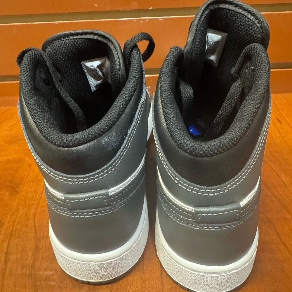 Nike Black and Gray High-Top Sneakers
